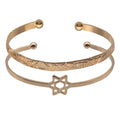 titanium steel gold bracelet