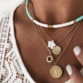 Flower Multilayer Women's Necklace