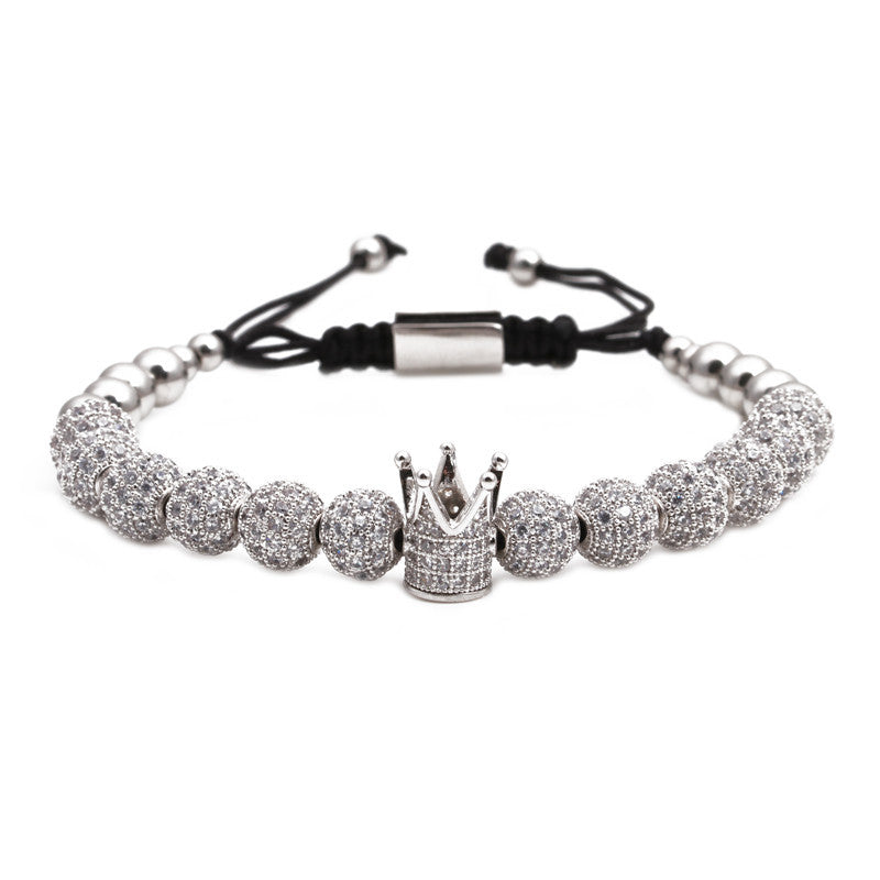 Fashion Crown Zircon Bracelets