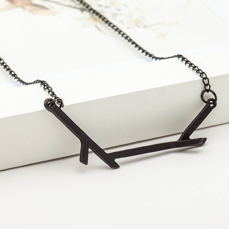 Personality Creative Irregular Branch Clavicle Chain