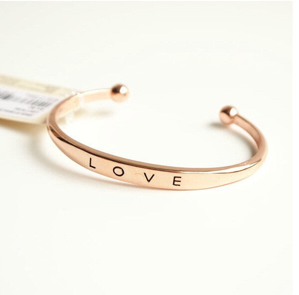 Love  alloy bracelet