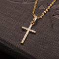 Simple Retro Cross Pendant Ins