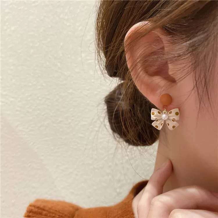 Women's Bow-knot Trendy Niche Design Earrings