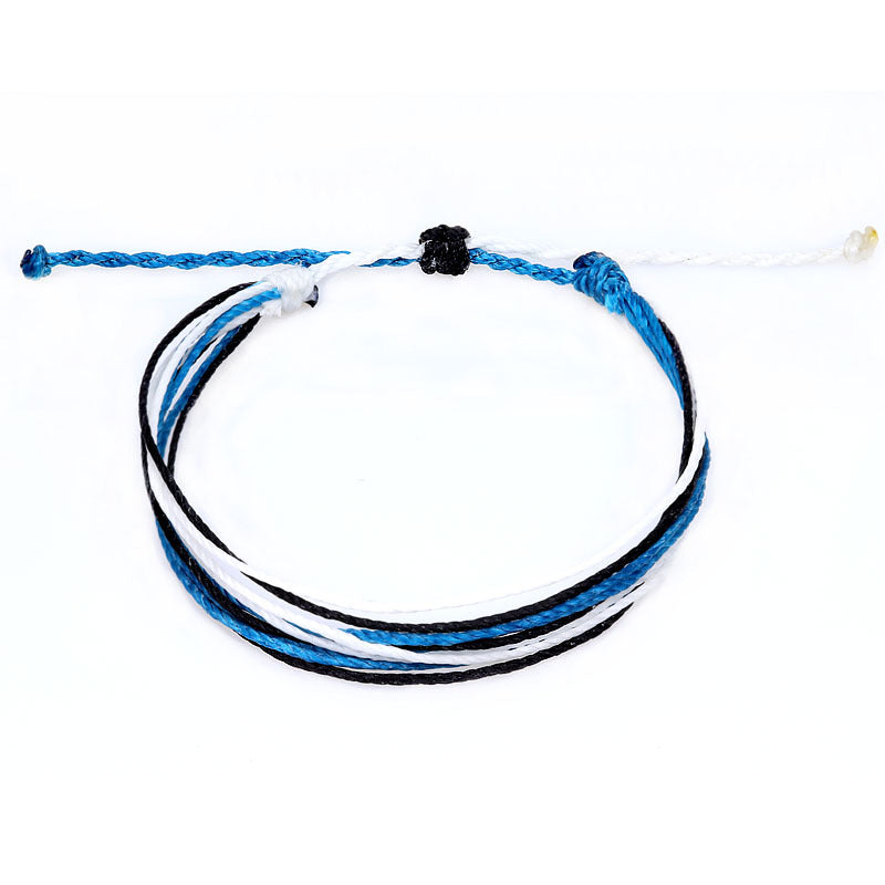 Wax Thread Braided Bracelet Bohemian South American Waterproof
