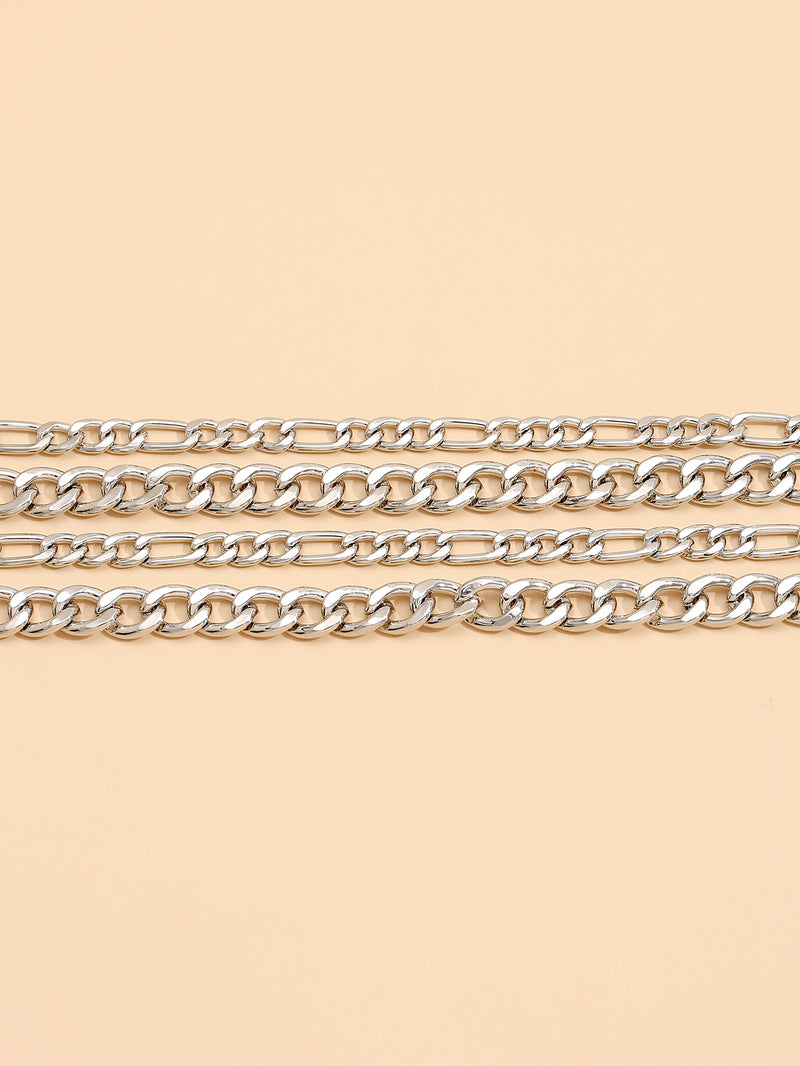 Simple Fashion Solid Color Irregular Metal Bracelet