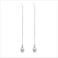 Water droplet tassel asymmetric ear line