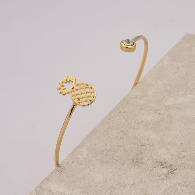 Pineapple Cuff Bangle