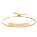 Rectangular accessories retractable adjustable bracelet