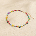 Pastoral Style Multi-element Fruit Necklace Rice Beads Jewelry