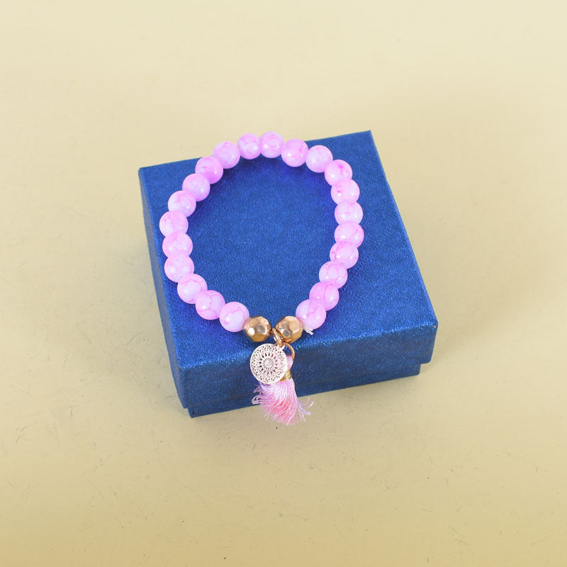Colorful Handmade Beaded Bracelet Set
