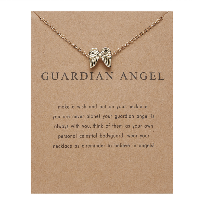 New hot star paper card necklace series Multi-set diamond pendant clavicle chain Women's personalized jewelry wholesale