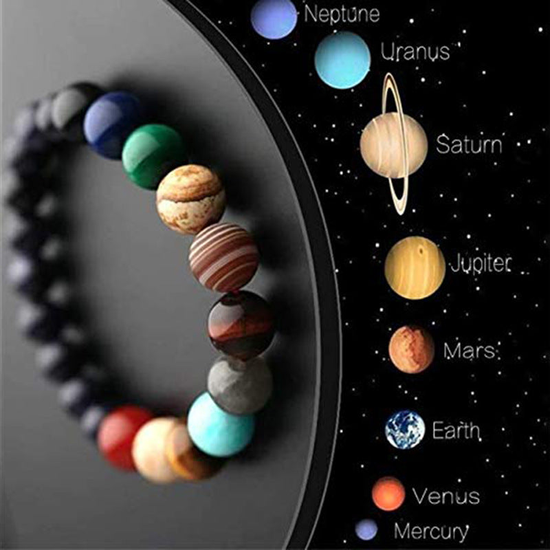 Eight Planets Bracelet Couple