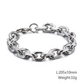 Domineering Punk Hip Hop Stainless Steel Bracelet