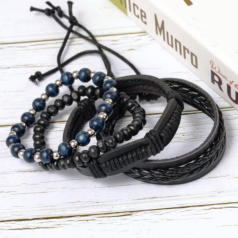 Hipster Street Shot Style,  Retro Multi Layer Beaded Bracelet