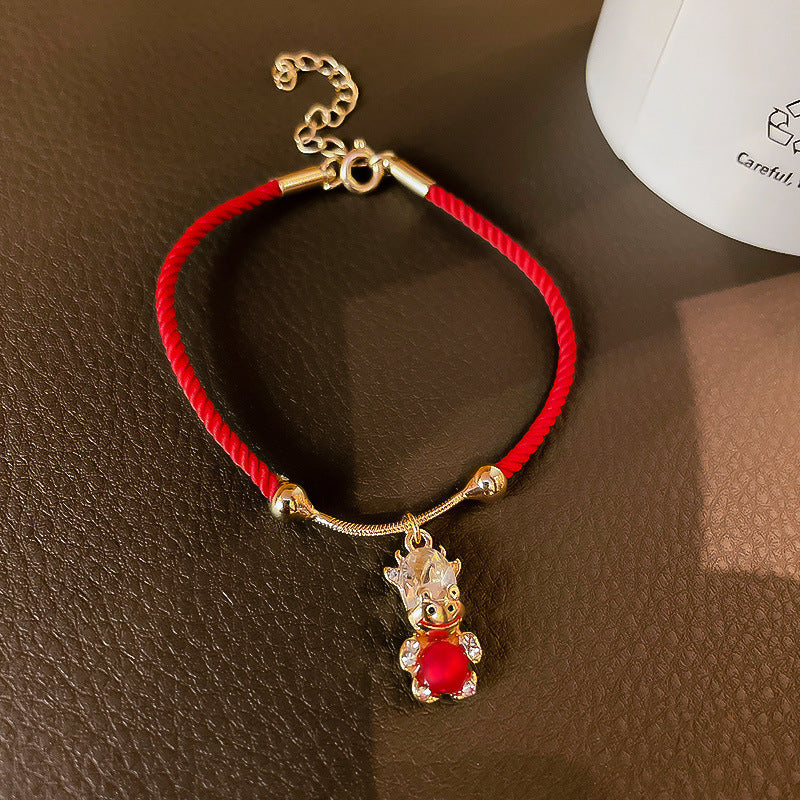 Year Of The Ox Transshipment Red String Bracelet