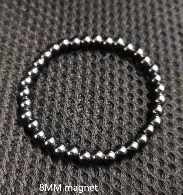 Black Obsidian Slimming Magnetic Anklet