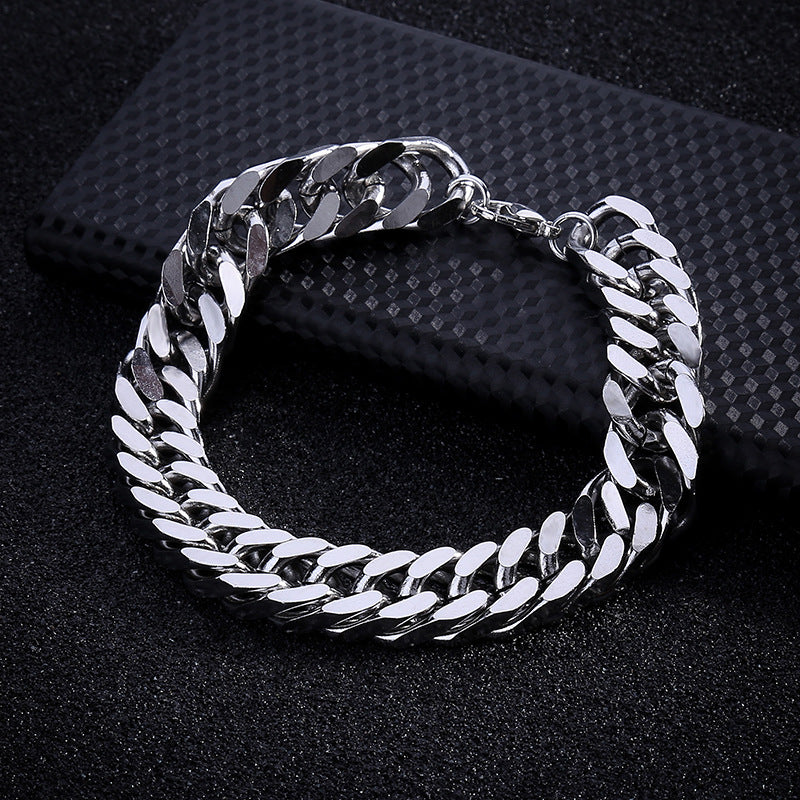 Chain Bracelet Simple Stainless Steel