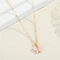 Butterfly Resin Necklace New Fashion Clavicle Chain Women