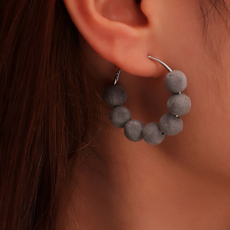 Fashion Metal Irregular Pop Earrings