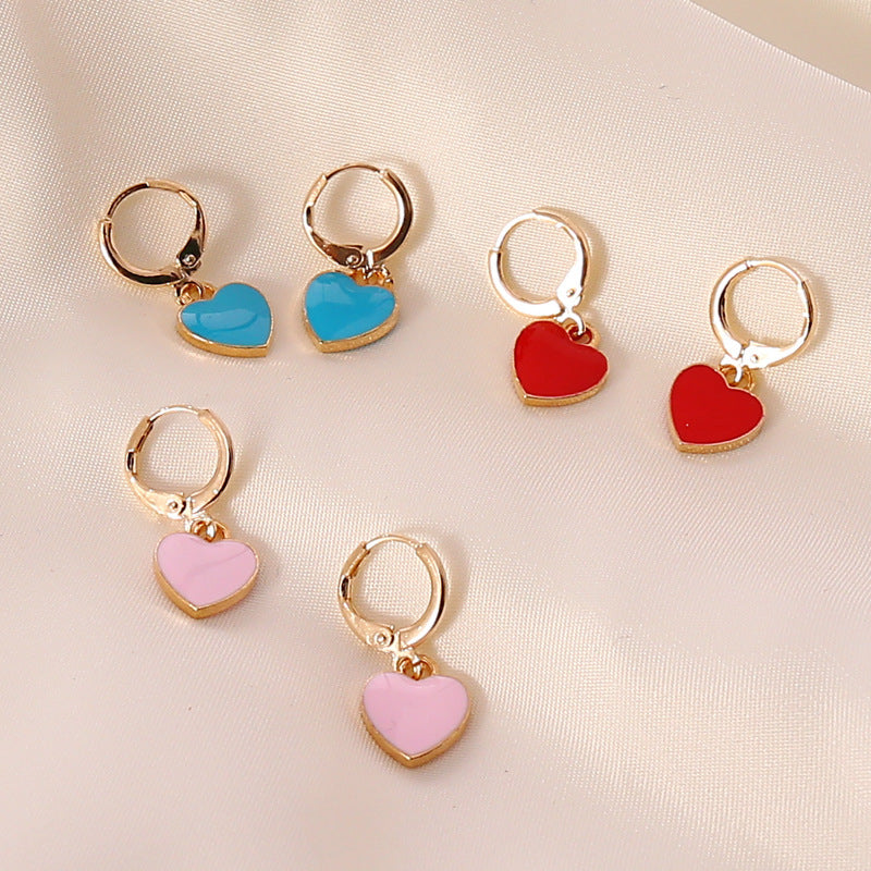 Multicolor drop earrings