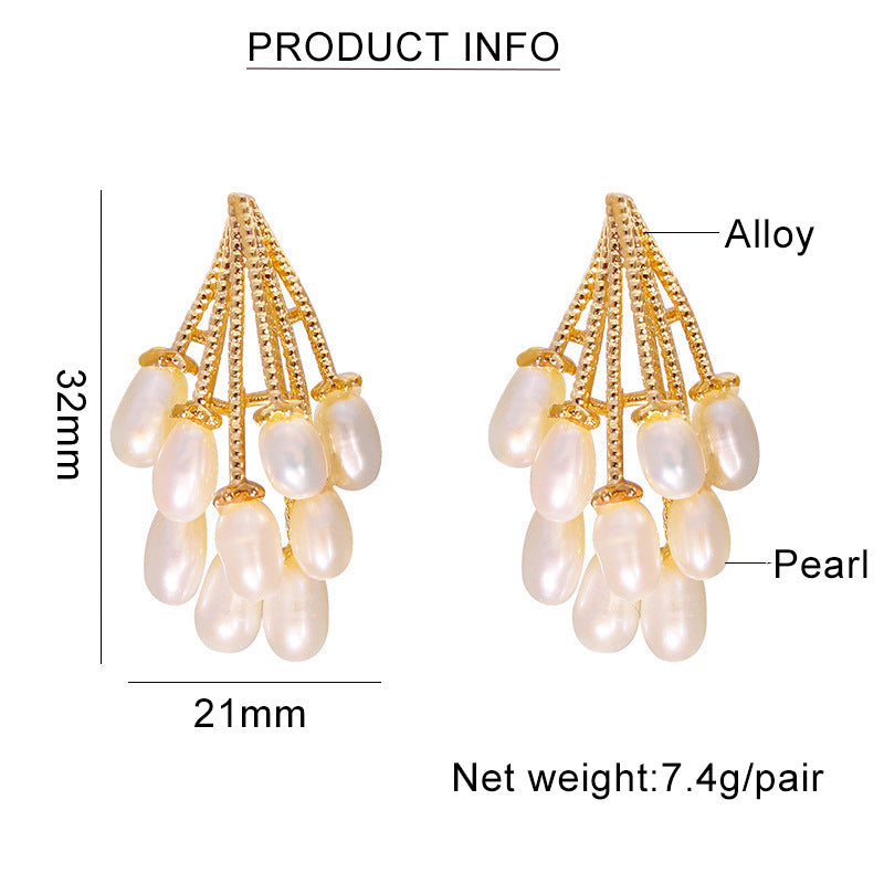 Earrings South Korean Temperament Net Red Fashion Jane