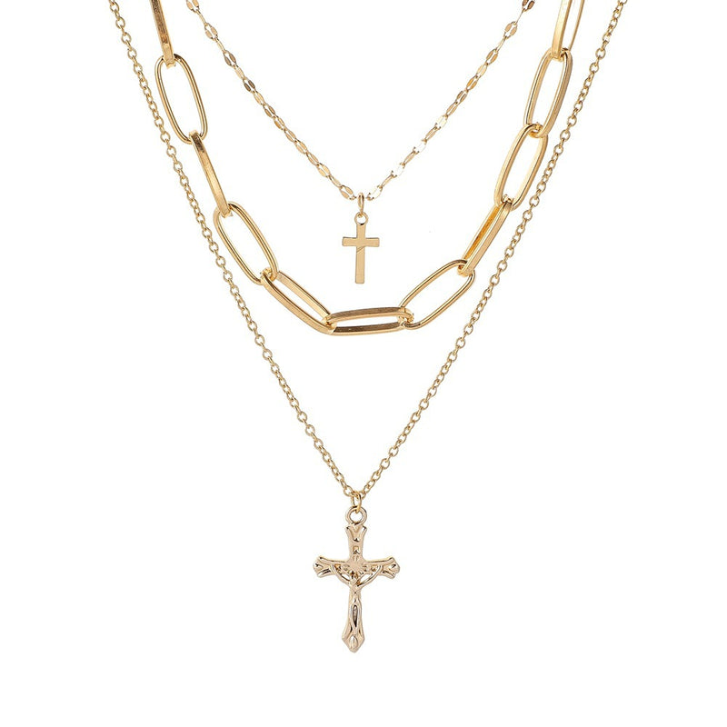 European And American Fashion Metal Cross Pendant