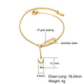 Stainless steel wine glass bracelet