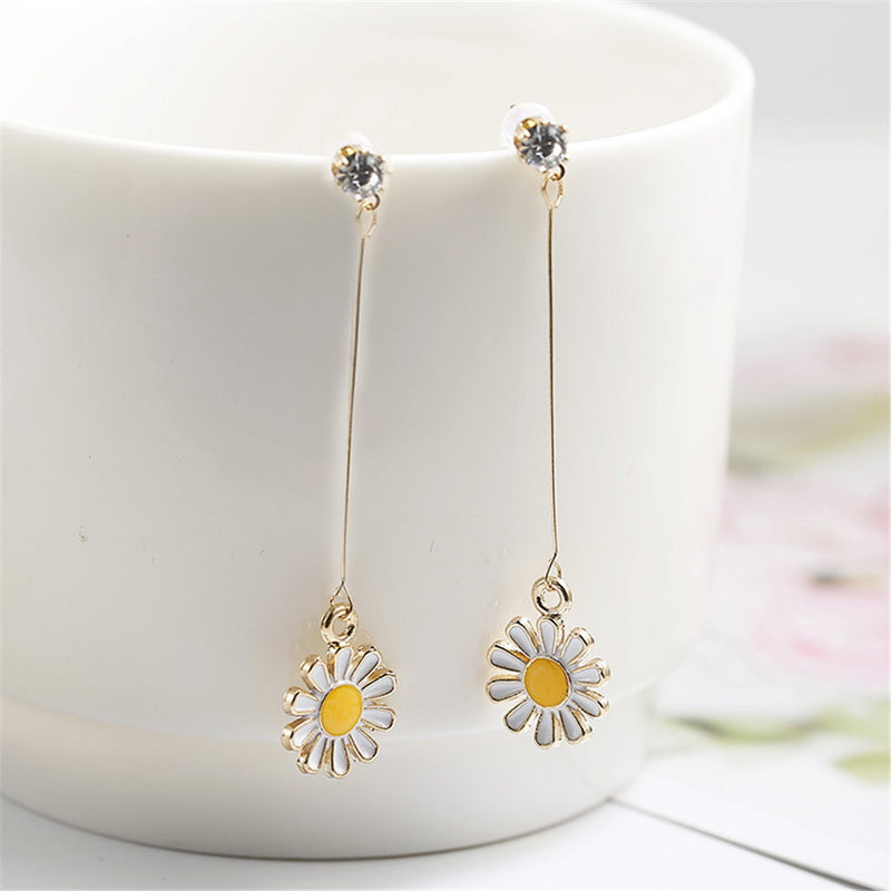 Small Daisy Pendant Is Super Fairy Long Pendant