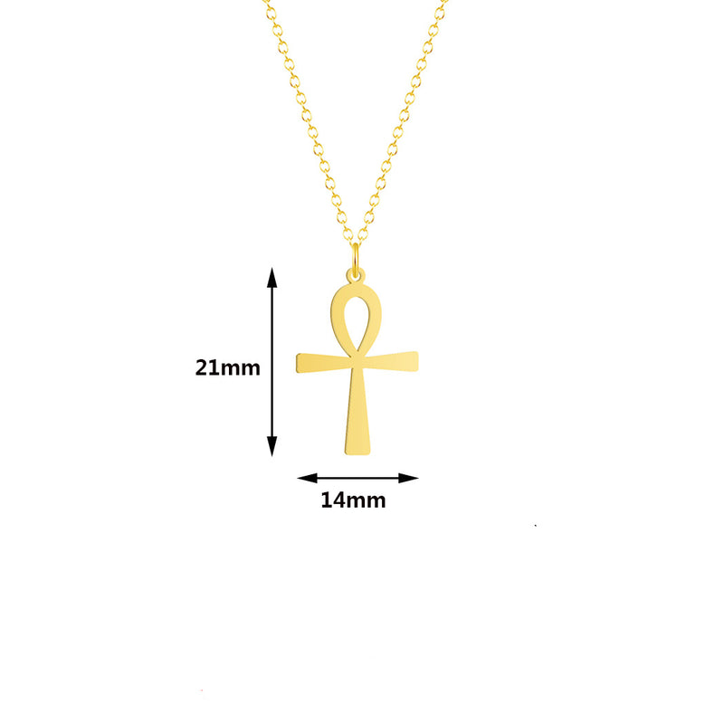 Cross Pendant Necklace Jewelry Couple Gift