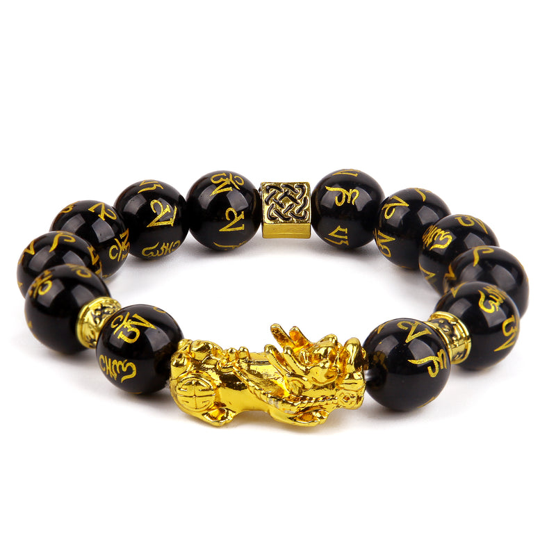 Animal Crystal Zodiac Beaded Bracelet Ethnic Style