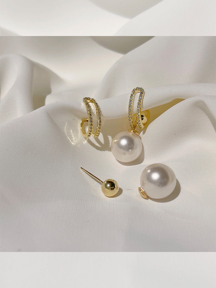 Women's Premium Temperament Pearl Earrings