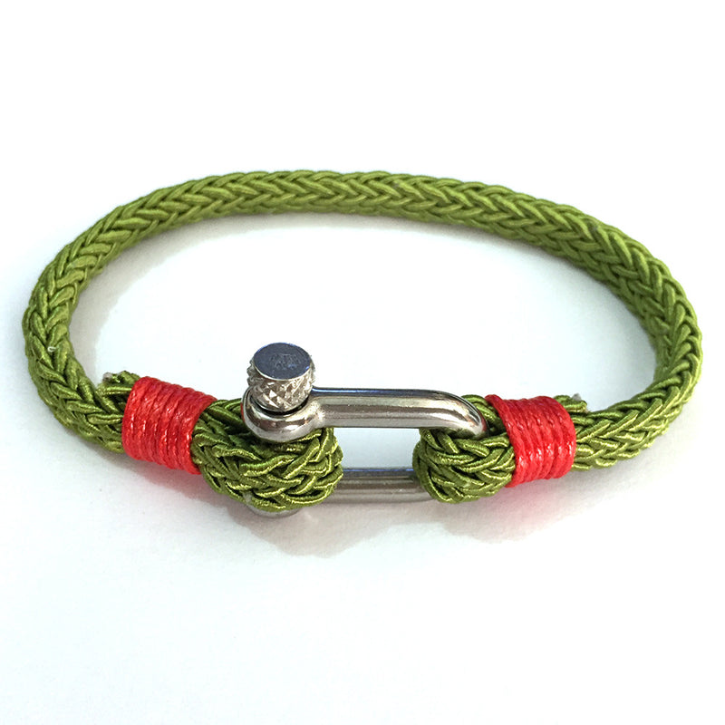 Stainless steel buckle umbrella rope jewelry