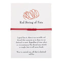 2 Pack Of 7 Knots Red String Lucky Friendship Braided Bracelet