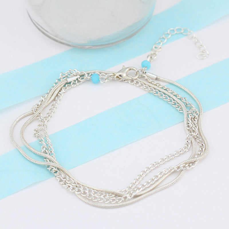 National style new wild multi-layer vintage bracelet anklet