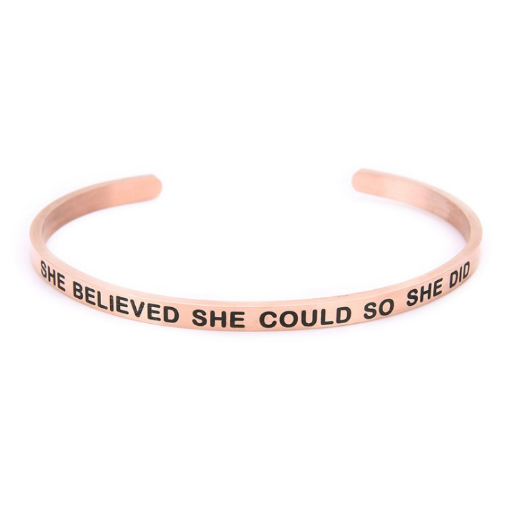 YOU'RE MY PERSON Lettering Bracelet