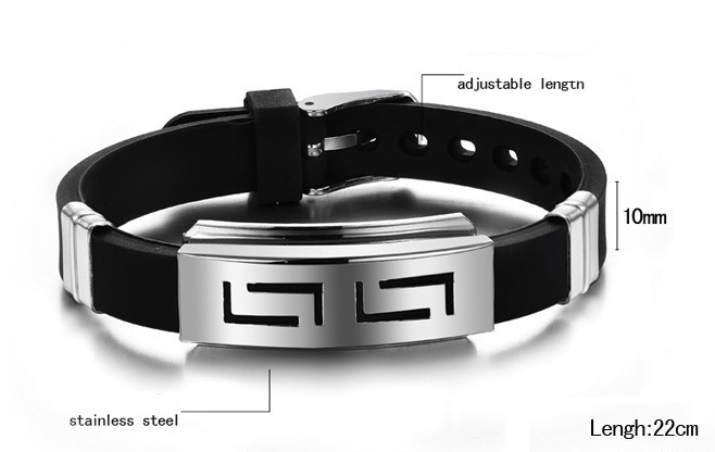 Silicone bracelet