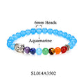 Red Agate Volcanic Stone Colorful Bracelet