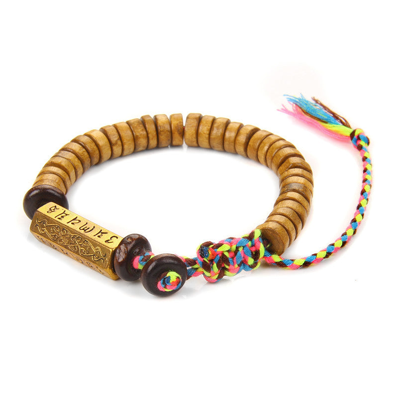 Stretched Color Braided Rope Braided Coconut Wood Chips