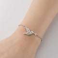 Light Luxury Animal Bracelet Ins Butterfly Bird Crown Lion