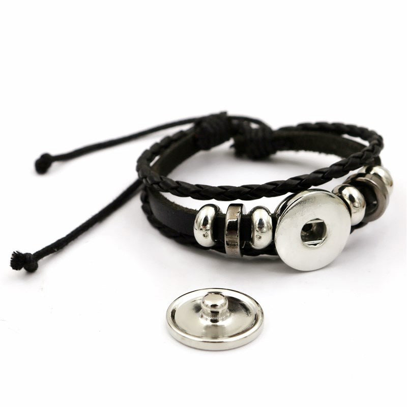 Time Jewelry Hand Woven Bracelet