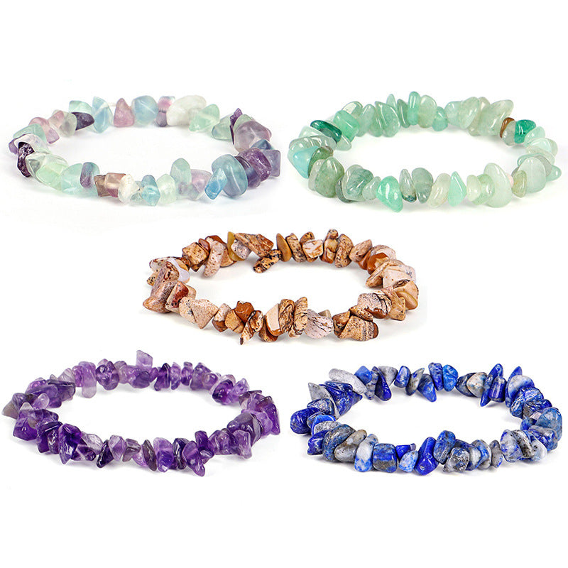 Colorful Irregular Gravel Bracelet