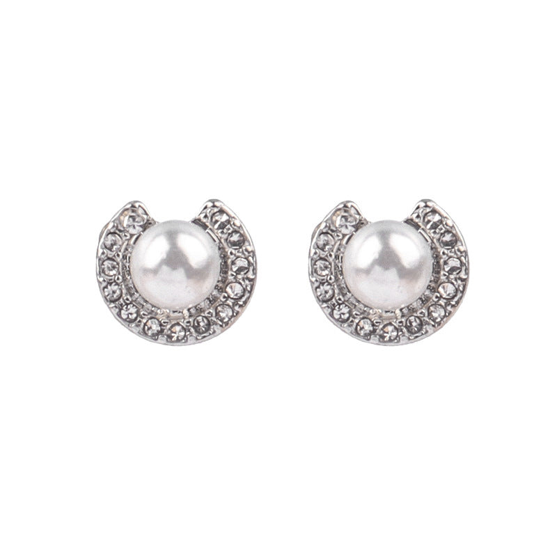 French Temperament  Female Big Earrings