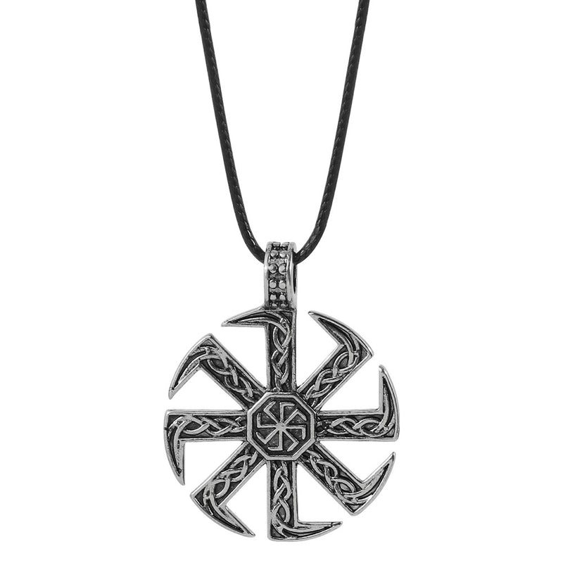 Viking Charm Men's Slavic Vintage Pendant Necklace