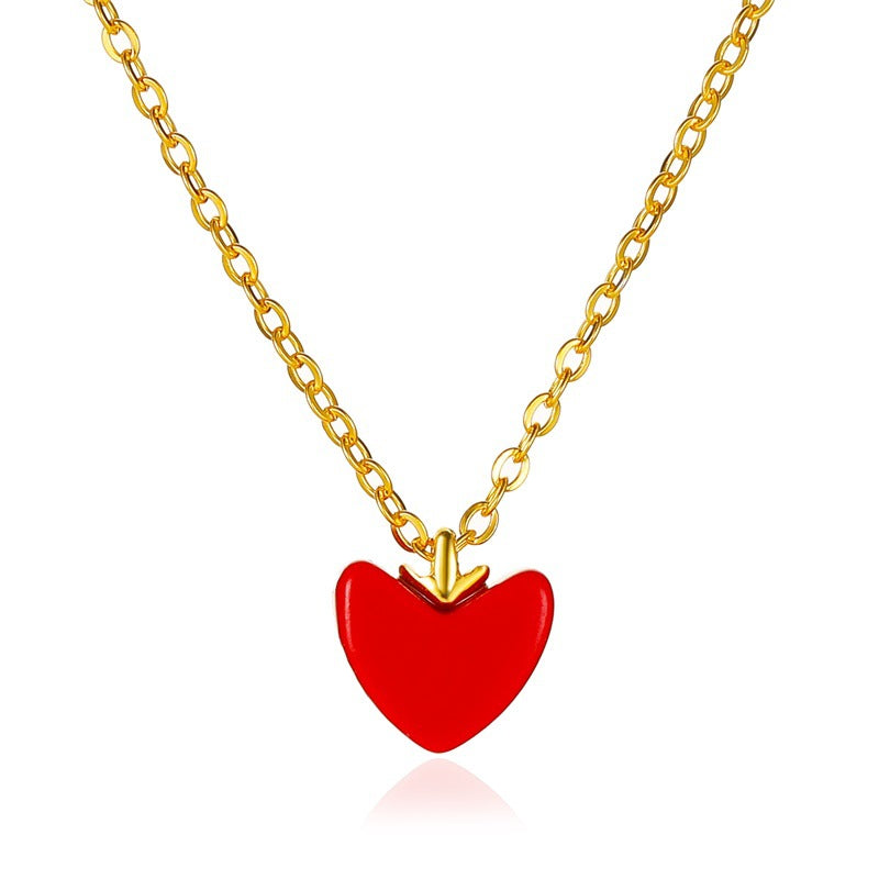 Red Love Necklace Vitality GirlWild Little