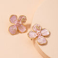 Flower Earrings Retro Temperament Earrings Super Fairy