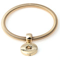 18k Gold Snap Pendant Stretch NOOSA Bracelet