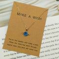 Blue Starry Sky Necklace Lock