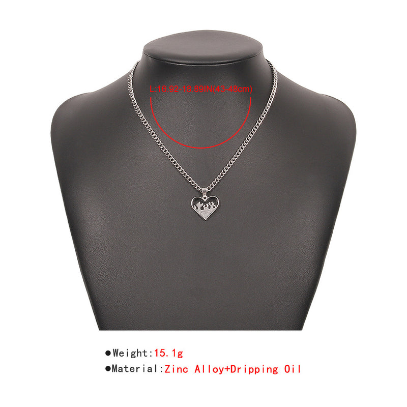 Love Cool Fashion Clavicle Chain Alloy