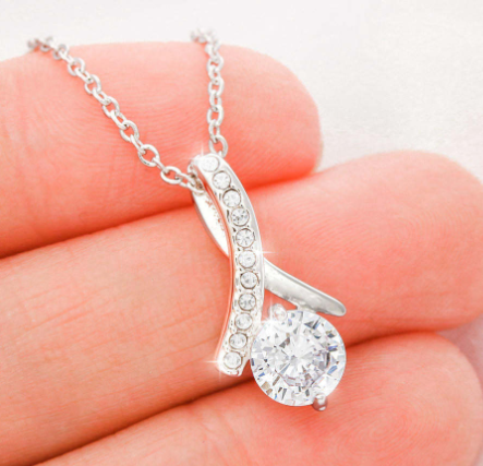 Women's Herringbone Miniature Zircon Inlaid Necklace