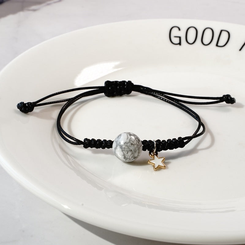 Niche Design Zodiac Lucky Stone Bracelet